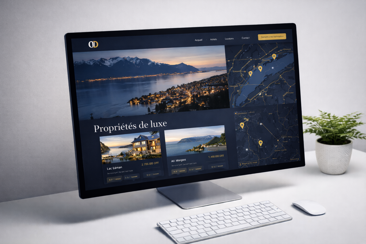 Site immobilier